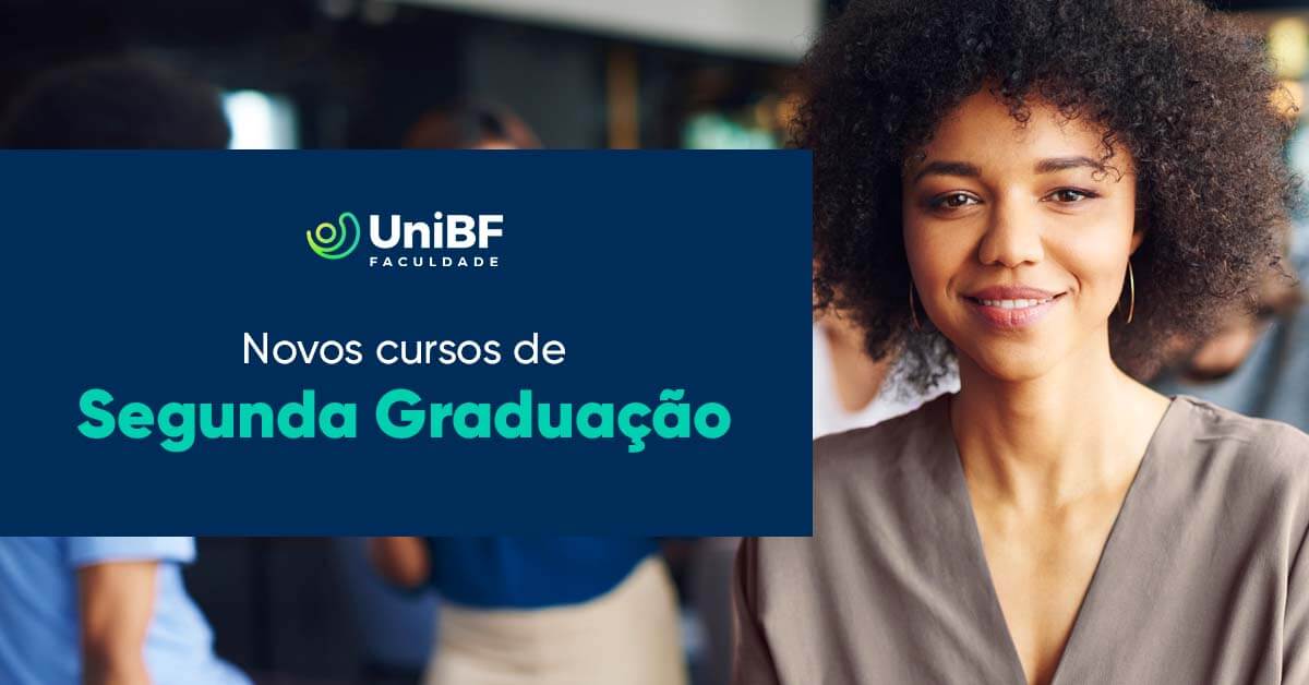 Segunda Graduação: UniBF passa a ofertar novos cursos